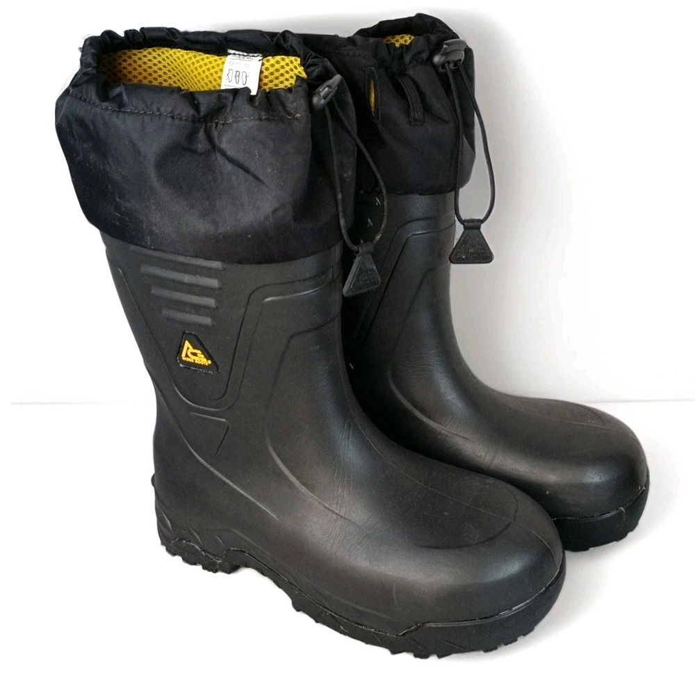 Shoes For Crews Bullfrog Elite Soft Toe Work Boot Size Men 5 Women 7 Black 71845